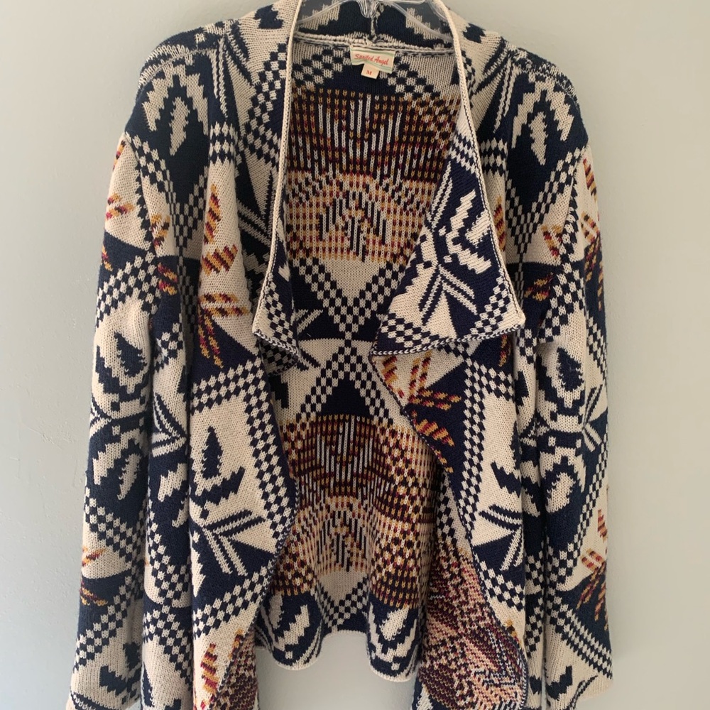 Spoiled Angel Patterned Cardigan